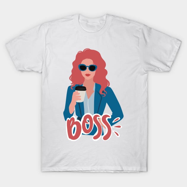Boss Lady T-Shirt by Art of Aga